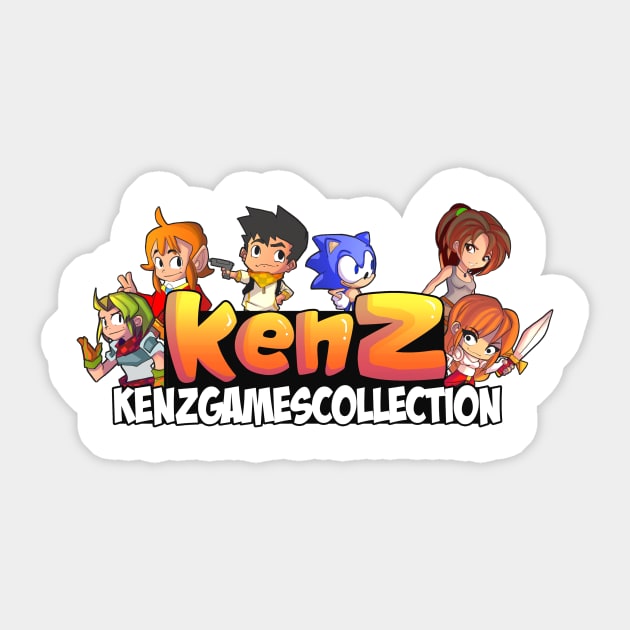 KenzGamesCollection T Shirt #2 Sticker by KenzGamesCollection